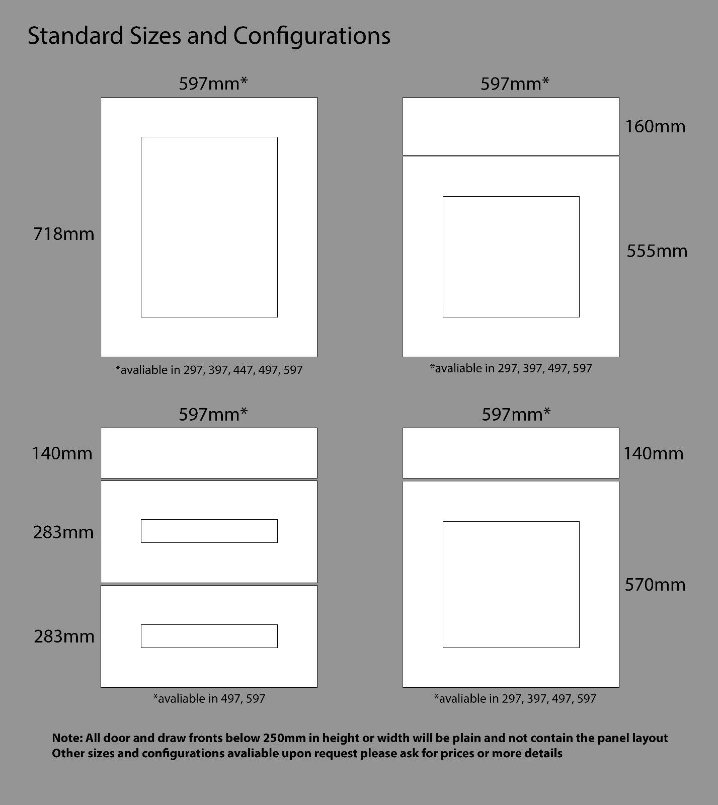 Standard Size Plain MDF doors - Image 3