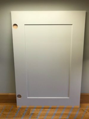 Alternative view of Standard Size Matt Grey Painted MDF Doors